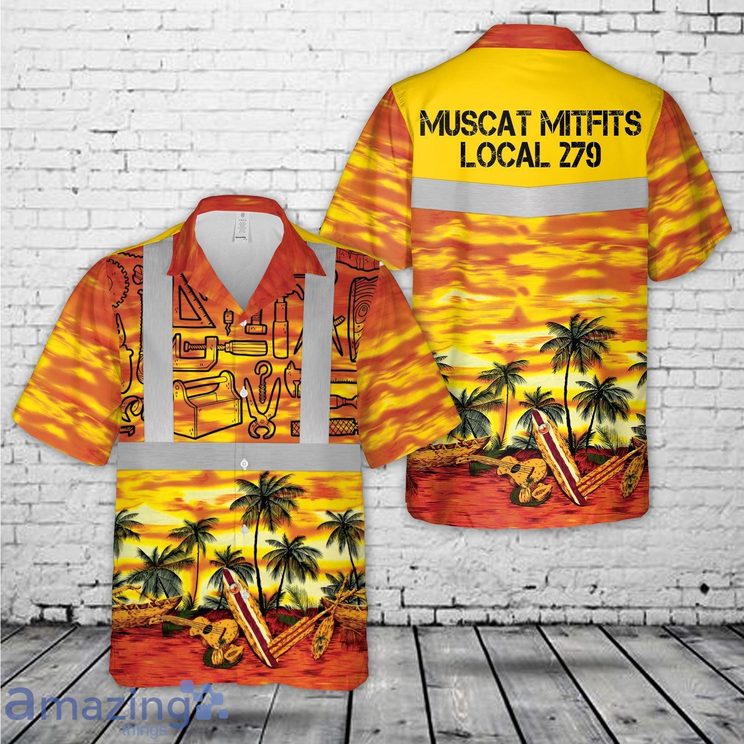 Carpenter Tool Kit Local 279 Hawaiian Shirt image Carpenter Tool Kit Local 279 Hawaiian Shirt Product Photo 1