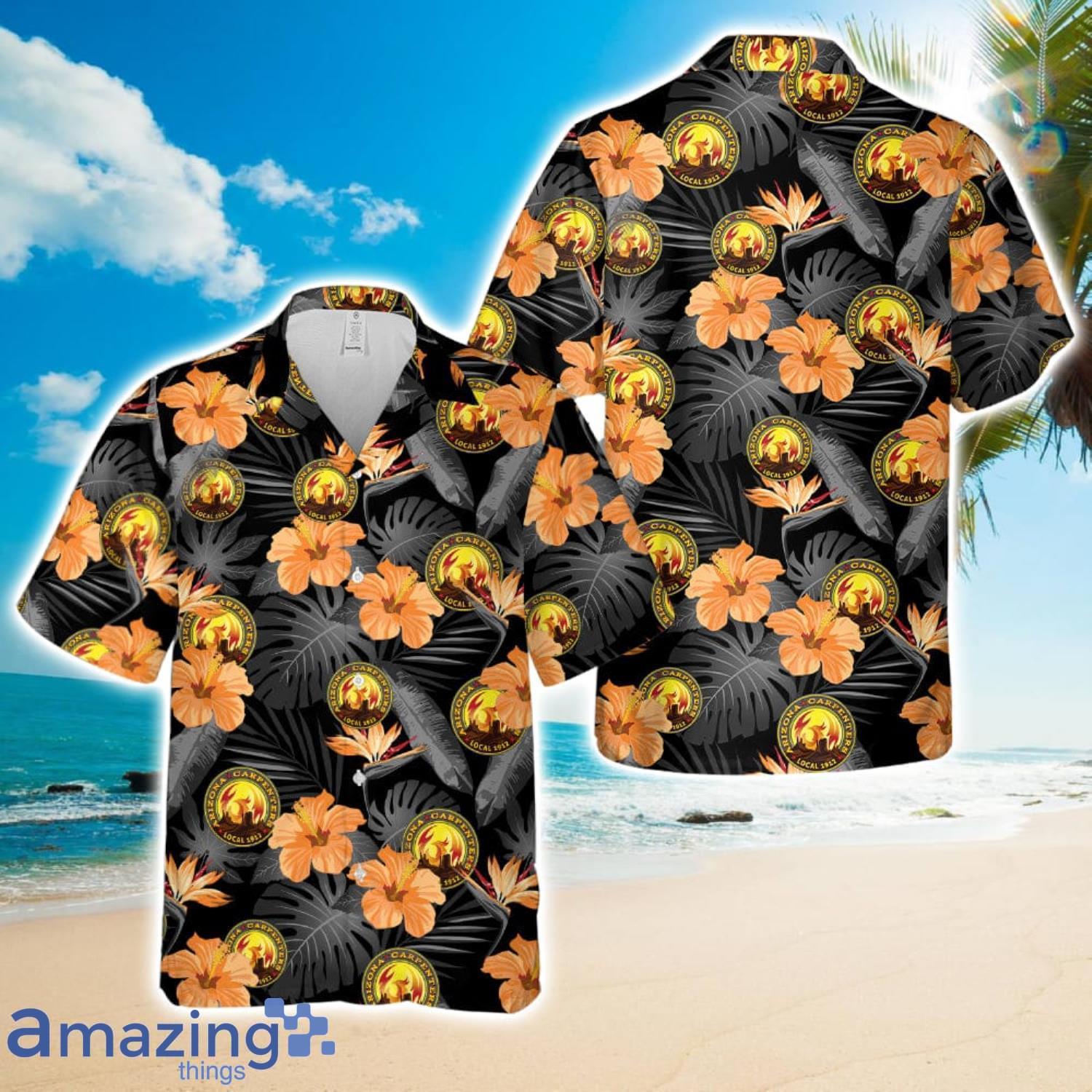 Carpenters Local 1912 Hawaiian Shirt image Carpenters Local 1912 Hawaiian Shirt Product Photo 1