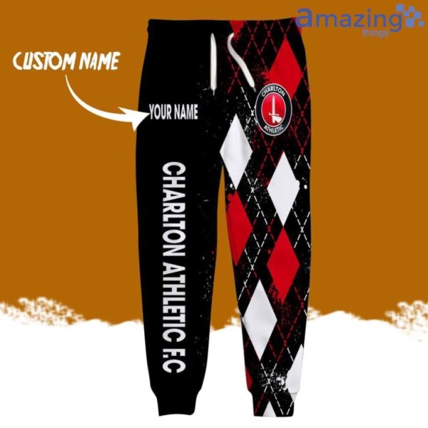 Charlton Athletic FC Logo Brand Long Pant 3D Printed Flattering Figure Custom Name Gift Product Photo 1