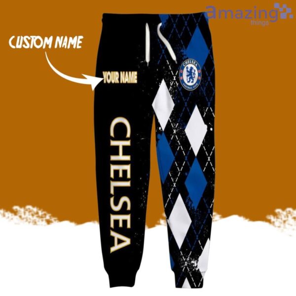 Chelsea FC Logo Brand Long Pant 3D Printed Flattering Figure Custom Name Gift Product Photo 1