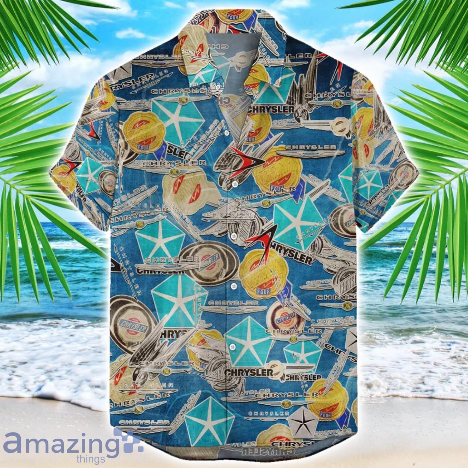 Chrysler Car 3D Printing Hawaiian Shirt For Men And Women image Chrysler Car 3D Printing Hawaiian Shirt For Men And Women Product Photo 1