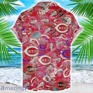 Cincinnati Redss 3D Printing MLB Team Logo Hawaiian Shirt Unique Gift For Fans Product Photo 2