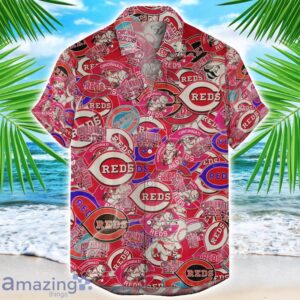 Cincinnati Redss 3D Printing MLB Team Logo Hawaiian Shirt Unique Gift For Fans Product Photo 1