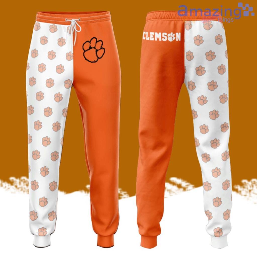Clemson Tigers All Over Print 3D Long Pants image Clemson Tigers All Over Print 3D Long Pants Product Photo 1