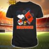 Cleveland Browns Snoopy America Flag Happy 4th Of July T Shirt
