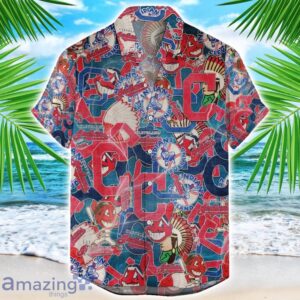 Cleveland Guardianss 3D Printing MLB Team Logo Hawaiian Shirt Unique Gift For Fans Product Photo 1