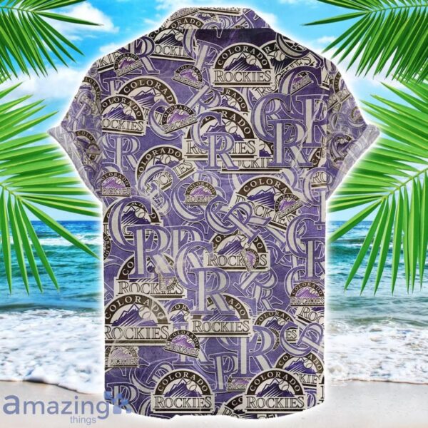 Colorado Rockiess 3D Printing MLB Team Logo Hawaiian Shirt Unique Gift For Fans Product Photo 2