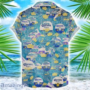 Corona Extra 3D Printing Beer Logo Hawaiian Shirt For Men And Women image Corona Extra 3D Printing Beer Logo Hawaiian Shirt For Men And Women Product Photo 2