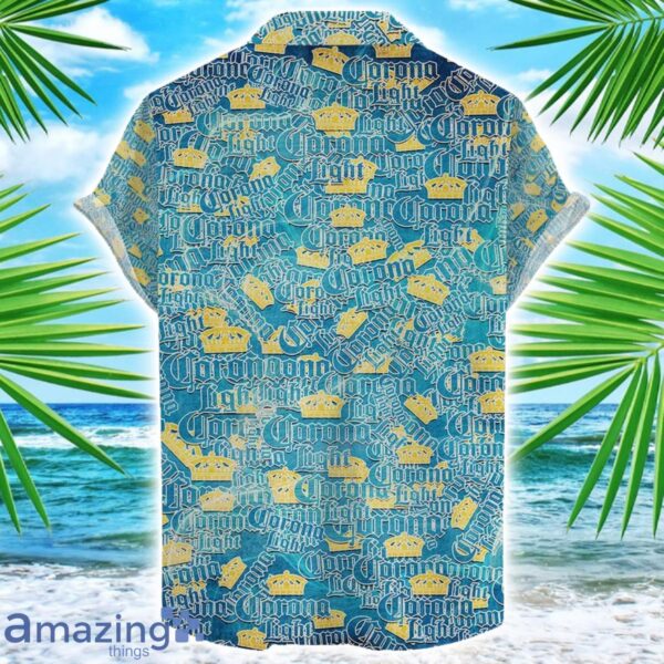 Corona Light 3D Printing Beer Logo Hawaiian Shirt For Men And Women Product Photo 2