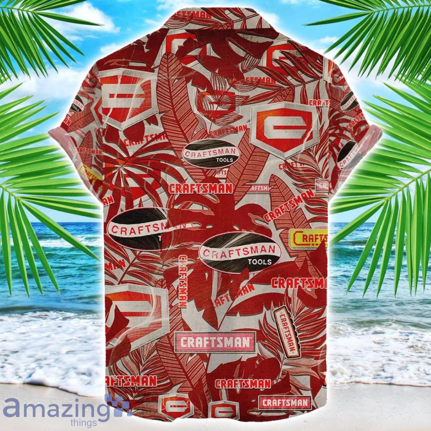 Craftsman Tools Retro Logo Hawaiian Shirt For Men And Women Summer Gift image Craftsman Tools Retro Logo Hawaiian Shirt For Men And Women Summer Gift Product Photo 2