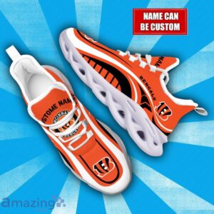 Custom Name Cincinnati Bengals NFL Max Soul Shoes Sneakers Personalized Gift Product Photo 2