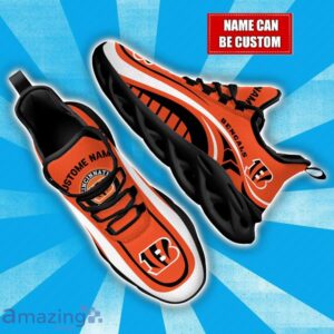 Custom Name Cincinnati Bengals NFL Max Soul Shoes Sneakers Personalized Gift Product Photo 1
