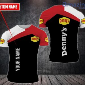 Custom Name Denny's Logo Strange Patterns Polo Shirt Gift For Men And Women Product Photo 1