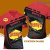 Custom Name Denny’s Logo Surreal Pattern Polo Shirt Gift For Men And Women