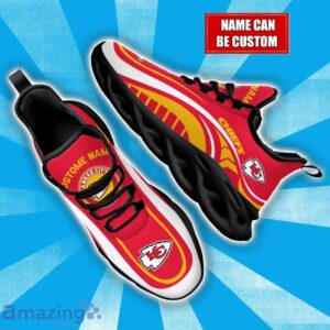Custom Name Kansas City Chiefs NFL Max Soul Shoes Sneakers Personalized Gift Product Photo 1