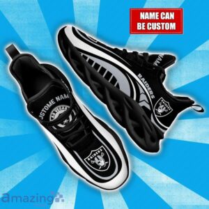 Custom Name Las Vegas Raiders NFL Max Soul Shoes Sneakers Personalized Gift Product Photo 1