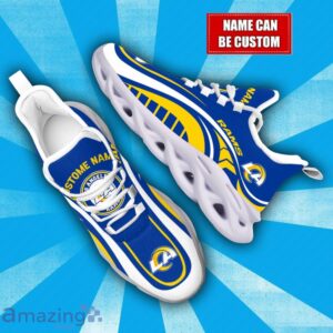 Custom Name Los Angeles Rams NFL Max Soul Shoes Sneakers Personalized Gift Product Photo 2
