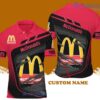 Custom Name Mcdonald’s Logo Vibrant Pattern Polo Shirt Gift For Men And Women