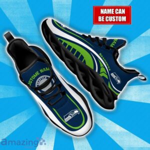 Custom Name Seattle Seahawks NFL Max Soul Shoes Sneakers Personalized Gift Product Photo 1