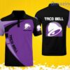 Custom Name Taco Bell Logo Trendy Sport Polo Shirt Gift For Men And Women