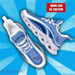Custom Name Tennessee Titans NFL Max Soul Shoes Sneakers Personalized Gift Product Photo 2