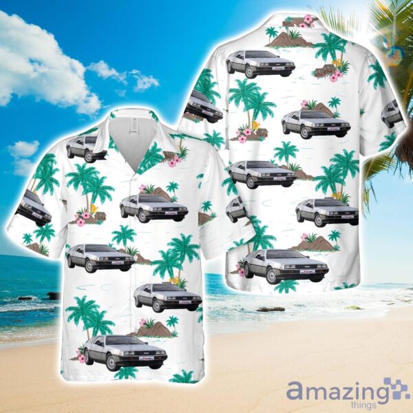 Delorean DMC-12 Hawaiian Shirt Product Photo 1