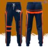 Denver Broncos All Over Print 3D Tile Casual Unisex All Over Print 3D Long Pants Navy
