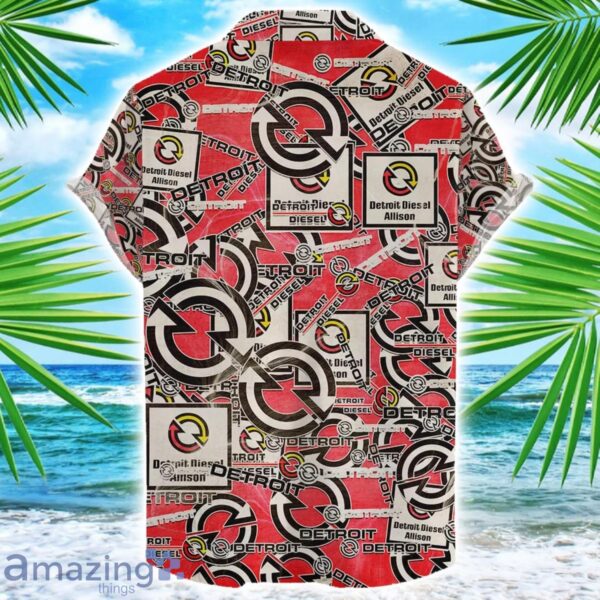 Detroit Diesel Hawaii All Printed Tractor Logo Hawaiian Shirt For Men And Women Product Photo 2