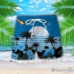 Detroit Lions NFL Team Hawaiian Shirt And Shorts Floral Beach Pattern Custom Name image Detroit Lions NFL Team Hawaiian Shirt And Shorts Floral Beach Pattern Custom Name Product Photo 2