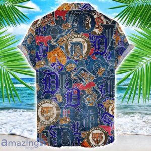 Detroit Tigerss 3D Printing MLB Team Logo Hawaiian Shirt Unique Gift For Fans image Detroit Tigerss 3D Printing MLB Team Logo Hawaiian Shirt Unique Gift For Fans Product Photo 2