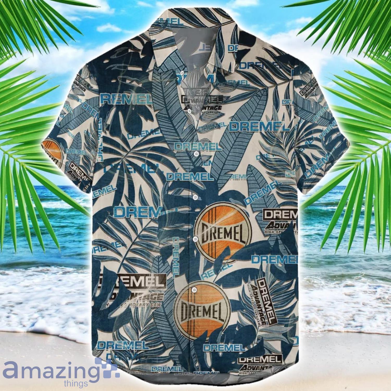 Dremel Tools Retro Logo Hawaiian Shirt For Men And Women Summer Gift image Dremel Tools Retro Logo Hawaiian Shirt For Men And Women Summer Gift Product Photo 1