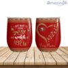 Drink Wine & Watch My San Francisco 49ers Personalized Wine Tumbler