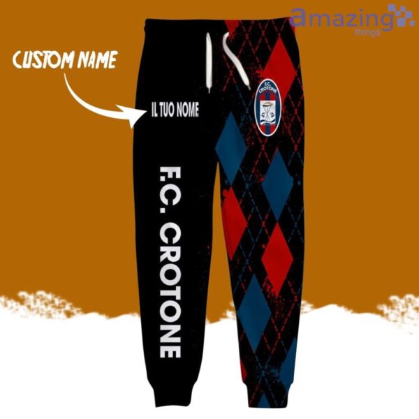 FC Crotone Logo Brand Long Pant 3D Printed Flattering Figure Custom Name Gift Product Photo 2