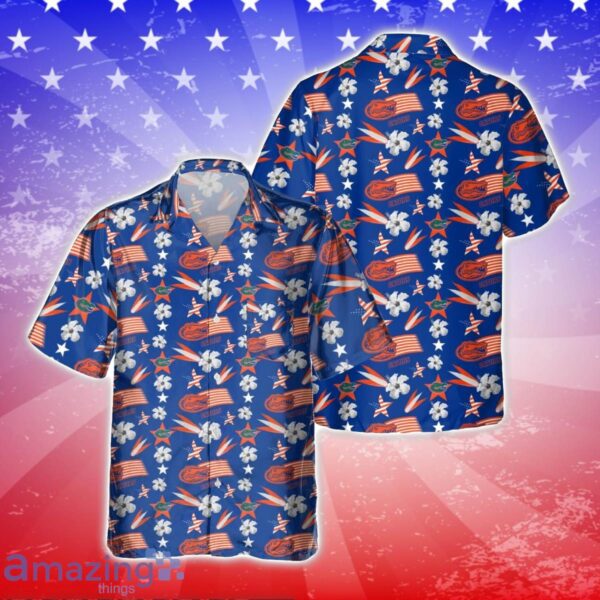 Florida Gators America Independence Day 3D Hawaiian Shirt Product Photo 1