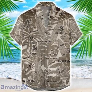 FNH Gun Retro Logo Hawaiian Shirt For Men And Women Summer Gift Product Photo 1