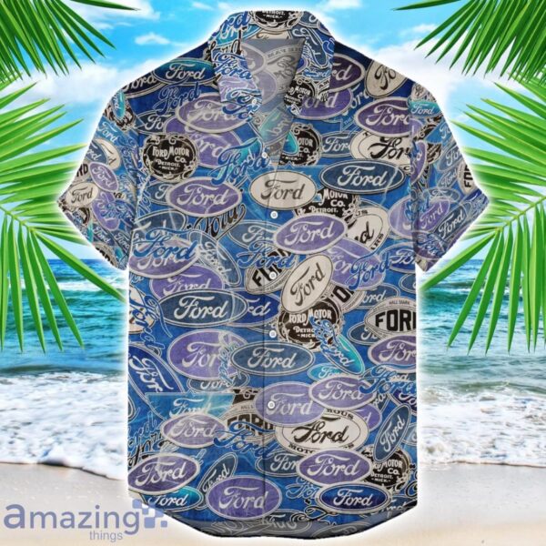 Ford 3D Printing Truck Logo Hawaiian Shirt For Men And Women Product Photo 1