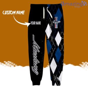 Ford Mustang Logo Brand Long Pant 3D Printed Flattering Figure Custom Name Gift image Ford Mustang Logo Brand Long Pant 3D Printed Flattering Figure Custom Name Gift Product Photo 2