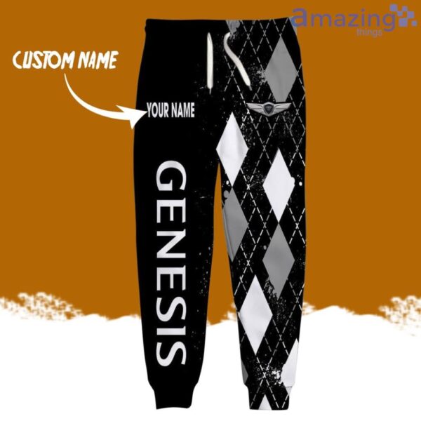 Genesis Logo Brand Long Pant 3D Printed Flattering Figure Custom Name Gift Product Photo 1