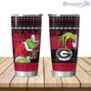 Georgia Bulldogs Grinch Christmas Tumbler 20oz Limited Edition