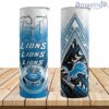 Go Detroit Lions Skinny Tumbler