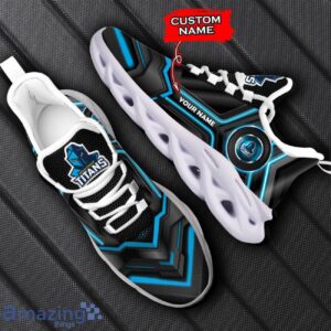 Gold Coast Titans NRL Max Soul Shoes Running Sneakers Custom Name image Gold Coast Titans NRL Max Soul Shoes Running Sneakers Custom Name Product Photo 2