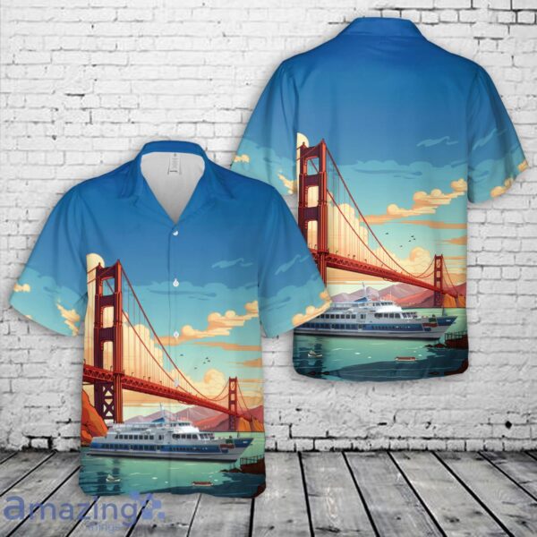 Golden Gate Ferry M.S. Marin Hawaiian Shirt Product Photo 1
