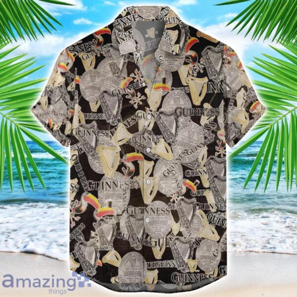Guinness 3D Printing Beer Logo Hawaiian Shirt For Men And Women Product Photo 1
