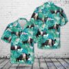 Hampshire Sow Pig Hawaiian Shirt