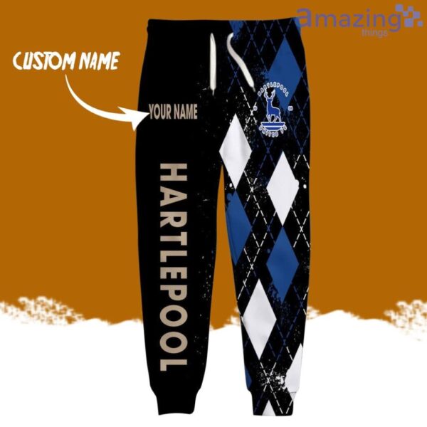 Hartlepool United Logo Brand Long Pant 3D Printed Flattering Figure Custom Name Gift Product Photo 3