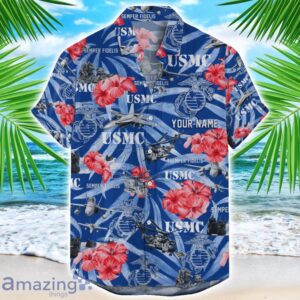 Hawaiian Shirt Military Marine 02 3D Hawaii Summer Gift Product Photo 1