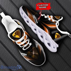 Hawthorn Hawks AFL Max Soul Shoes Personalized Name For Fans Product Photo 2