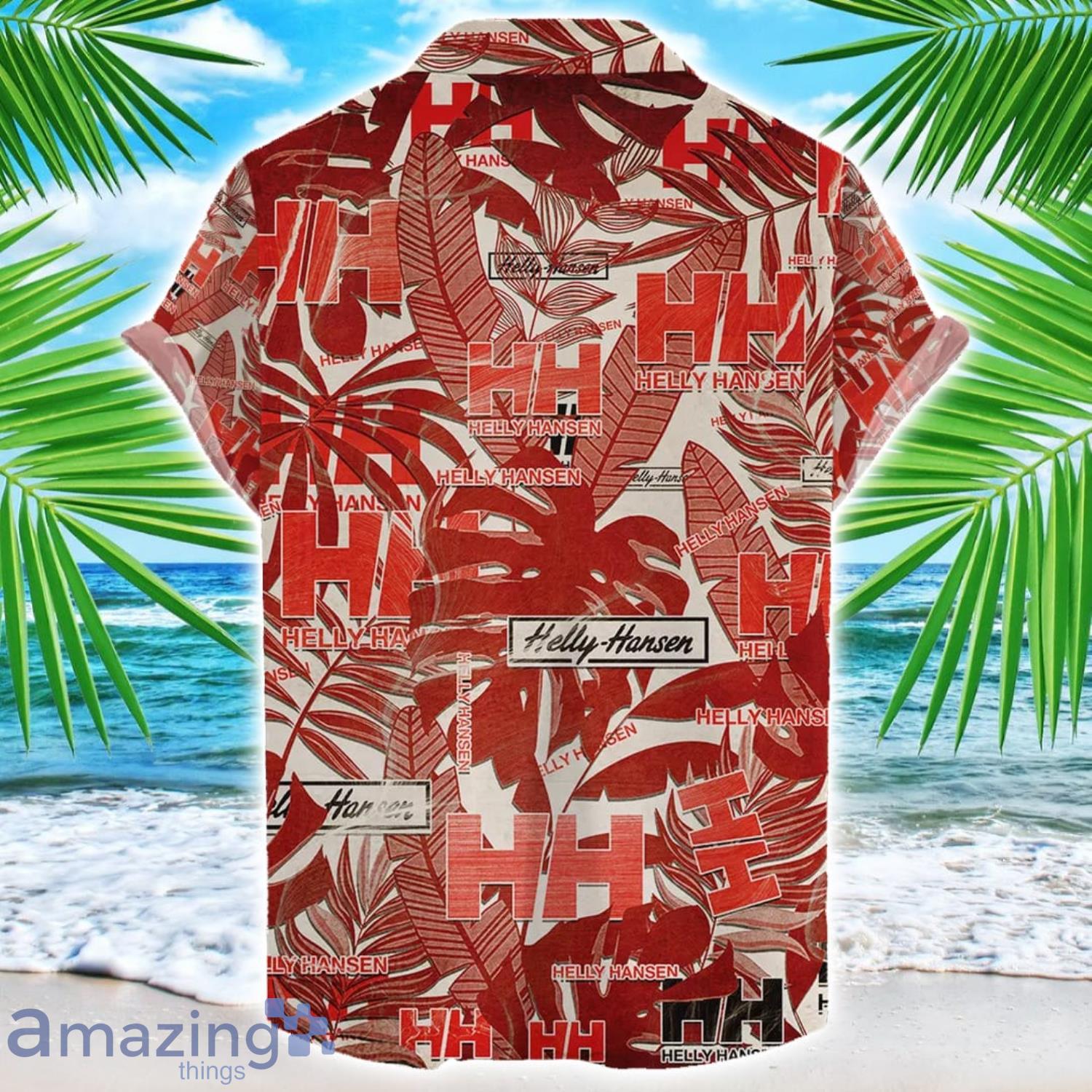 Helly Hansen Fishing Retro Logo Hawaiian Shirt For Men And Women Summer Gift image Helly Hansen Fishing Retro Logo Hawaiian Shirt For Men And Women Summer Gift Product Photo 2