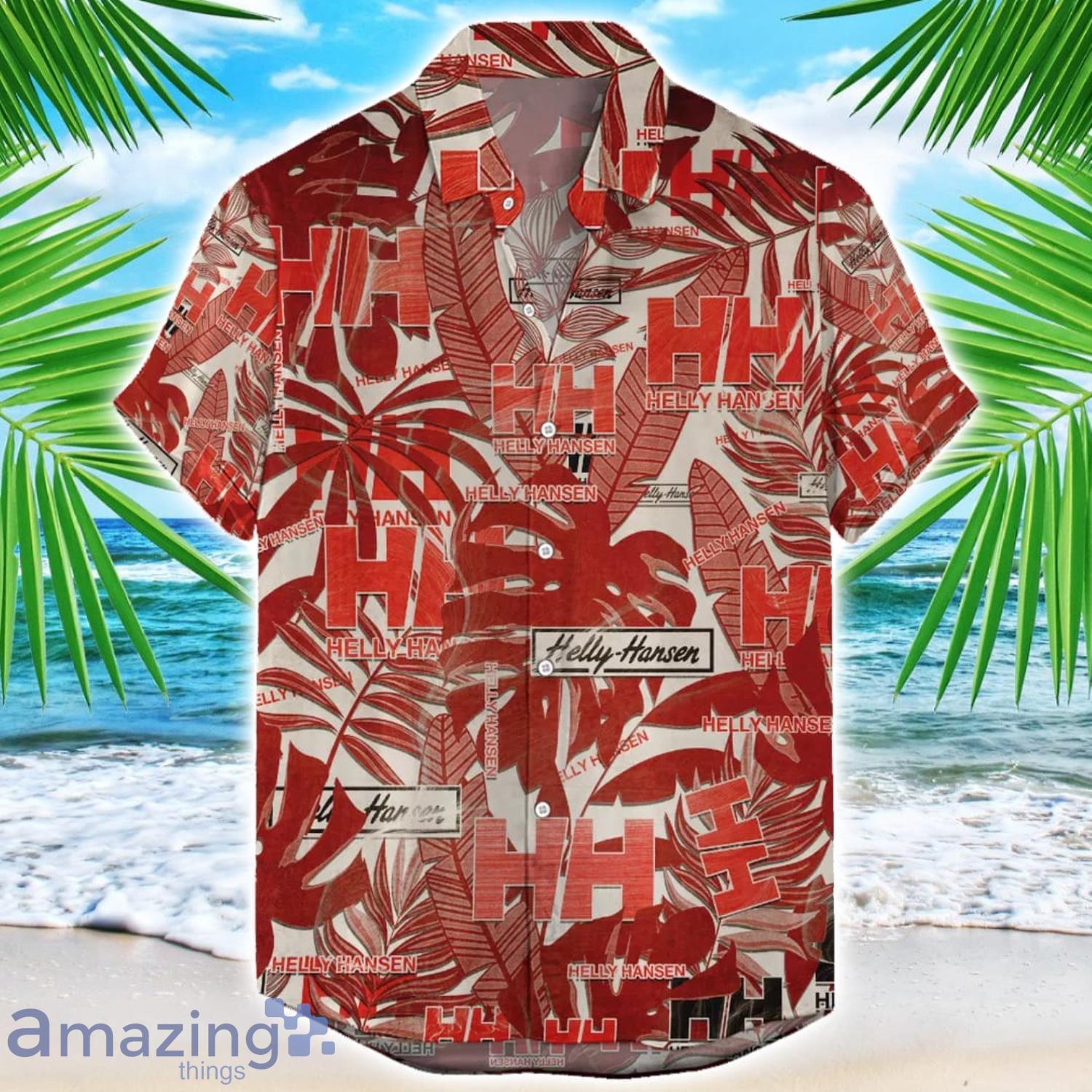 Helly Hansen Fishing Retro Logo Hawaiian Shirt For Men And Women Summer Gift image Helly Hansen Fishing Retro Logo Hawaiian Shirt For Men And Women Summer Gift Product Photo 1