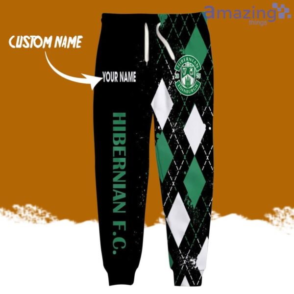 Hibernian FC Logo Brand Long Pant 3D Printed Flattering Figure Custom Name Gift Product Photo 1